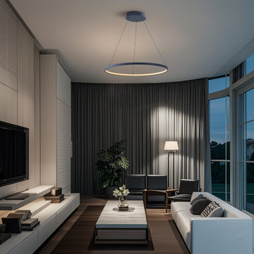 Brice Modern Contemporary Iron Integrated LED Pendant